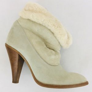 Steve Madden Suede Booties 9.5 M